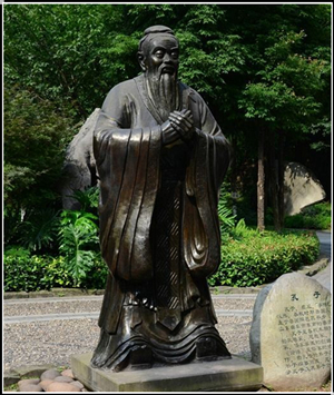 孔子銅像|校園孔子