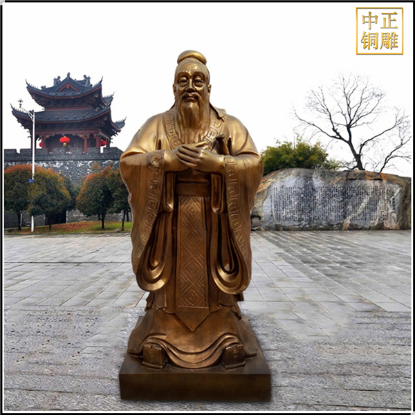 圣人孔子銅像鑄造